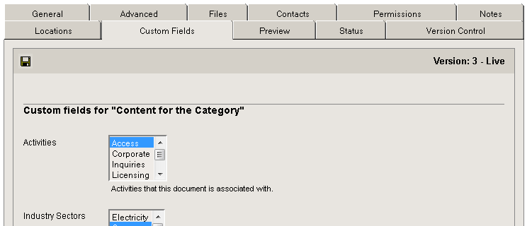 Verdi CMS Custom Fields Module